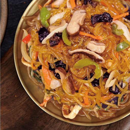 Omanee Frozen Japchae Korean Glass Noodle Stir-Fry 250g