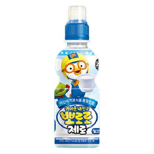PALDO Pororo Drink 235ml (Strawberry/Milk/Blueberry/Apple)