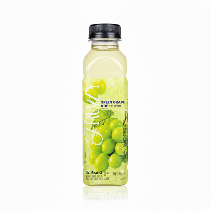 NoBrand Green Grape Ade Juice Drink 350ml Bottle