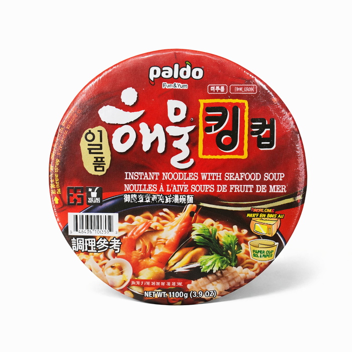 八道 一品 海鲜拉面 王杯 110g