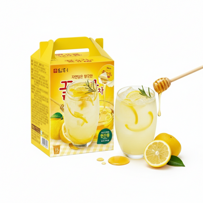 丹特 蜂蜜柚子茶 15条