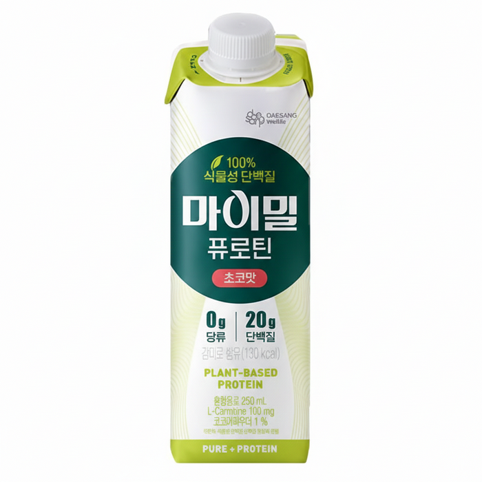 청정원 마이밀 프로틴 드링크 오리지널/초코 250ml