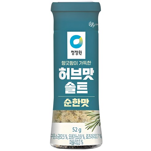 清净园 香草味盐 大蒜洋葱 / 温和 / 芥末 52g