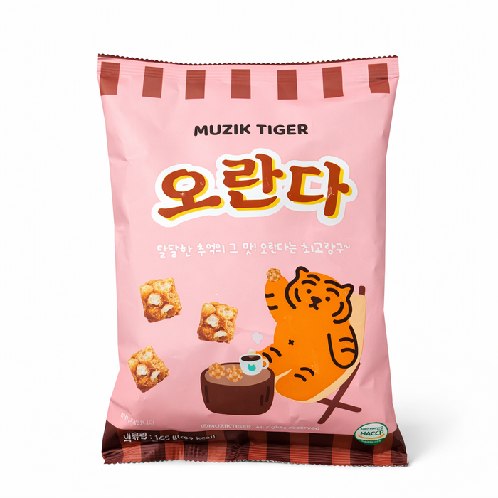MUZIK TIGER Oranda Traditional Korean Sweet Rice Snack 160g