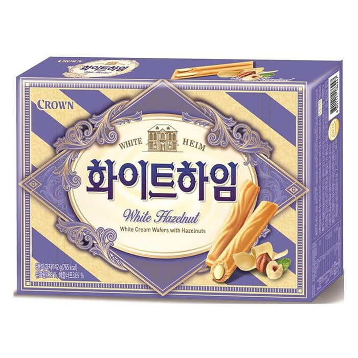 CROWN White Heim – White Chocolate Cream Wafers 142g