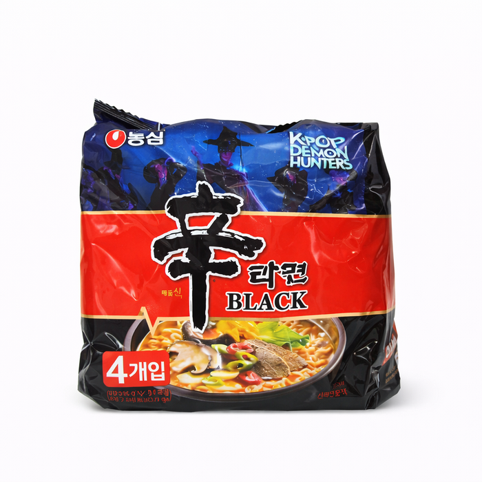 农心 辛拉面 BLACK 多包装 134g × 4包