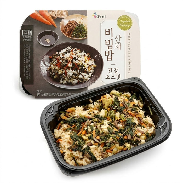 天农家 韩式拌饭（山菜酱油味）215g