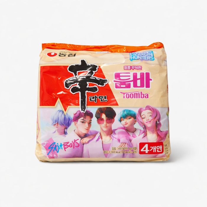 农心辛拉面汤圆多包装 137g × 4个