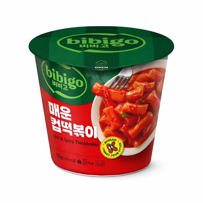 CJ 비비고 떡볶이컵 매운맛 125G