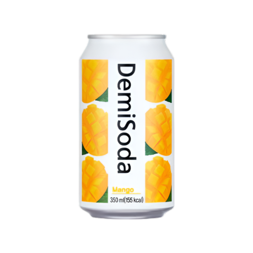 Donga Demi Soda Sparkling Fruit Soda (Red Apple / Mango) 350ml