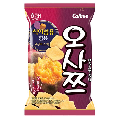 HAITAI Osaz (Sweet Potato) Snack 60g / 100g