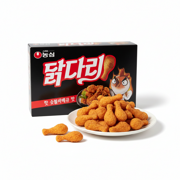 农心鸡腿零食 辣味烧烤炸鸡味 66g