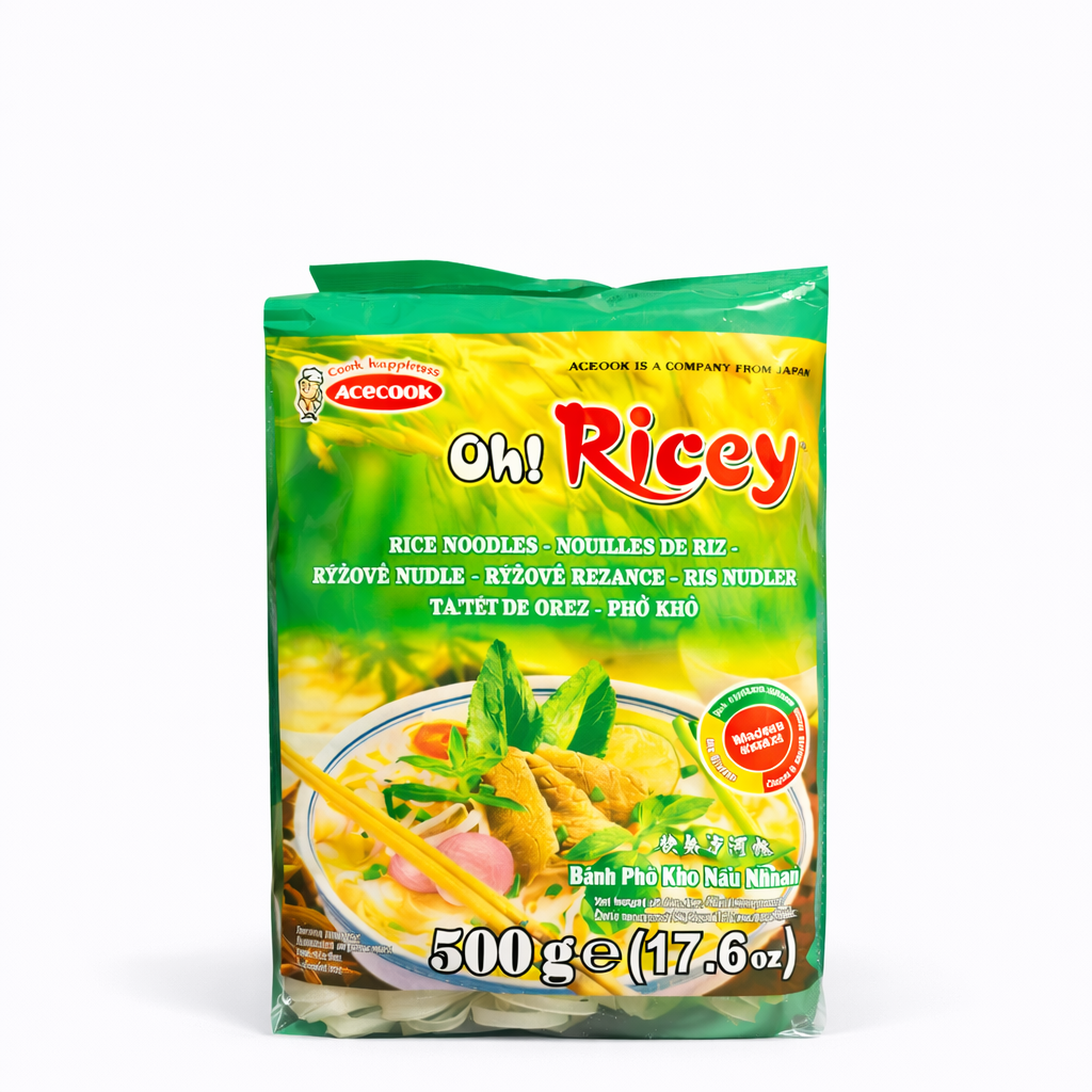 ACECOOK Oh! Ricey Vietnamese Rice Noodles 500g – Premium Pho Rice Nood ...
