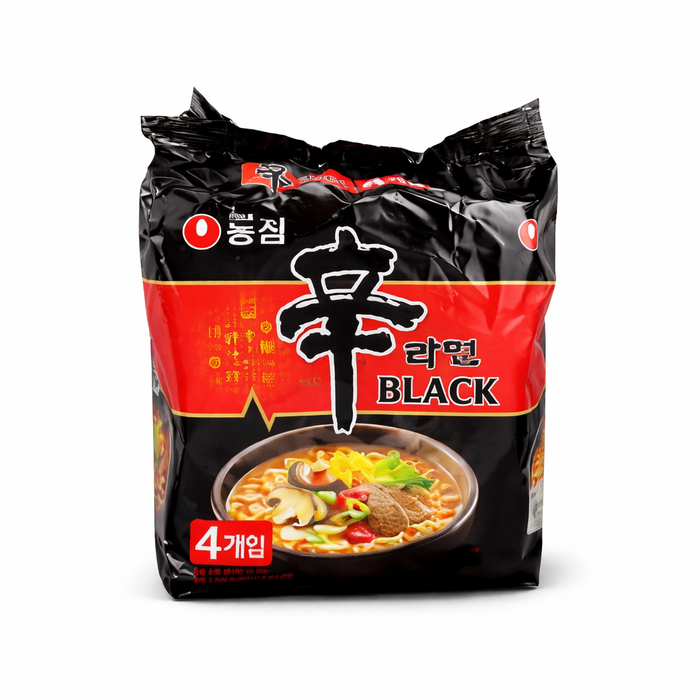 农心 辛拉面 BLACK 多包装 134g × 4包