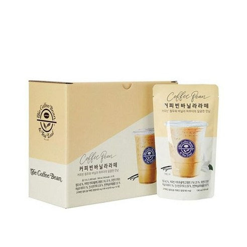 CoffeeBean Vanilla Latte Pouch 190ml / 190ml*10P