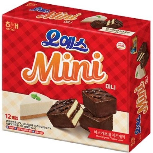 HAITAI Oh-yes Cake (Original Choco) 360g /(Mini Cheese) 192g